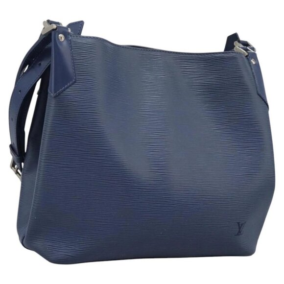 LOUIS VUITTON Epi Mandala MM Shoulder Bag Blue Myrtille - Picture 1 of 16